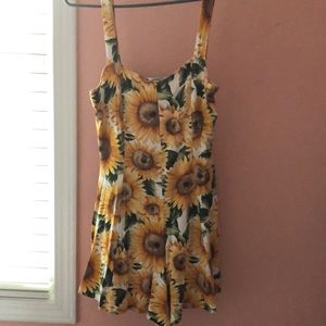 Sunflower Romper